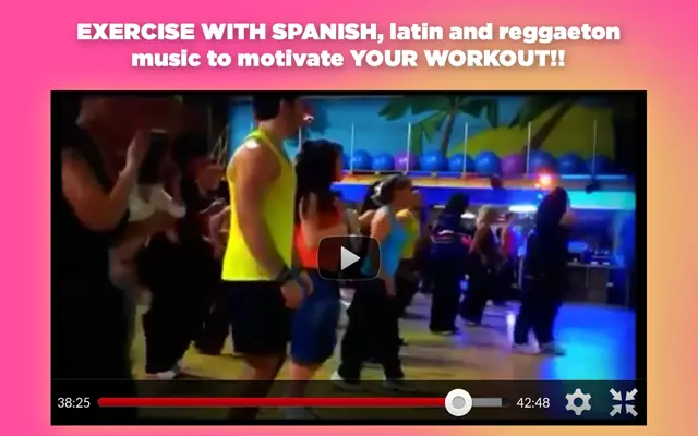 Zumba Fitness android App screenshot 1