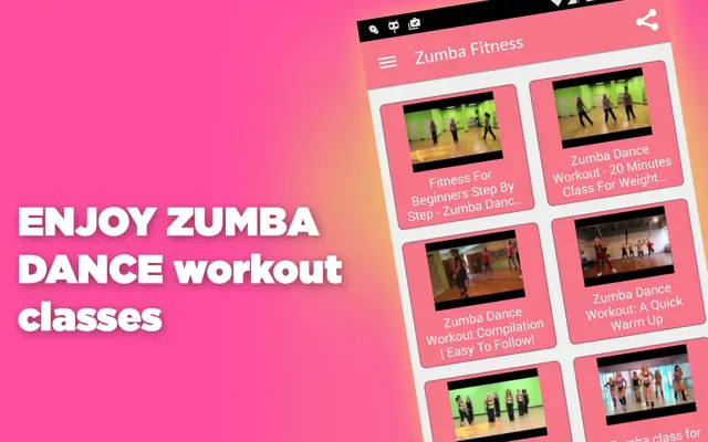 Zumba Fitness android App screenshot 3